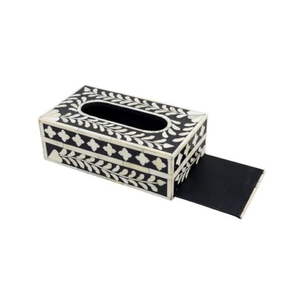 Mother of Pearl Tissue Box - Image 2